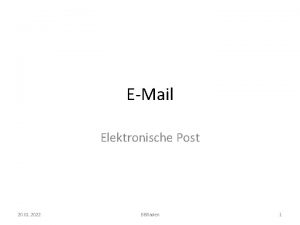 EMail Elektronische Post 20 01 2022 BBBaden 1
