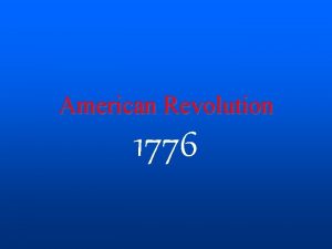 American Revolution 1776 Common Sense by Thomas Paine