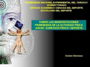UNIVERSIDAD NACIONAL EXPERIMENTAL DEL YARACUY VICERECTORADO ESPACIO ACADMICO