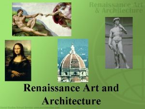 Renaissance Art and Architecture Background 1050 1350 Population