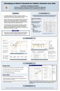 Developing an Electric Flowsheet for Pediatric Intensive Care