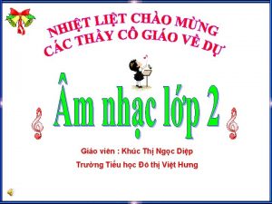 Gio vin Khc Th Ngc Dip Trng Tiu