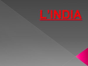 LINDIA LINDIA LA CARTA DATI 3 287 263