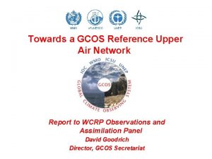 Towards a GCOS Reference Upper Air Network Report