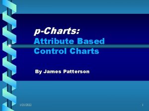 pCharts Attribute Based Control Charts By James Patterson