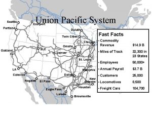 Union Pacific System Seattle Eastport Portland Duluth Fast