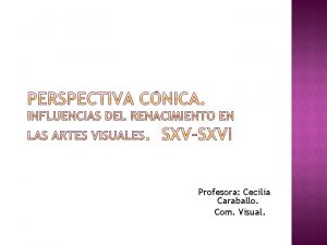 Profesora Cecilia Caraballo Com Visual Qu es la