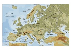 Mapa Fsico En el mapa fsico de Europa