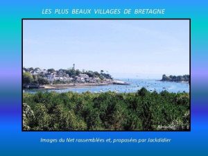 LES PLUS BEAUX VILLAGES DE BRETAGNE Benodet Images