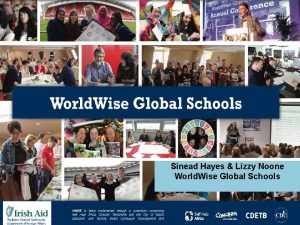 Sinead Hayes Lizzy Noone World Wise Global Schools