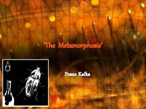 The Metamorphosis Franz Kafka Definition Metamorphosis noun 1