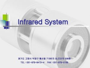 Infrared System 713 GL 508 TEL 031 979
