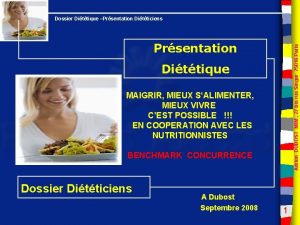 Dossier Dittique Prsentation Ditticiens Adrien DUBOST MIM 27