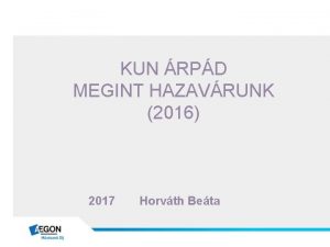 KUN RPD MEGINT HAZAVRUNK 2016 2017 Horvth Beta