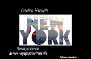 Creation Marinette Photos personnelle de mon voyage a