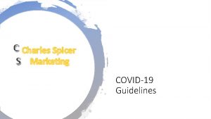 COVID19 Guidelines Cleaning and Disinfecting Guidance CDCEPA Guidance COVID19 Guidelines Cleaning and Disinfecting Guidance CDCEPA Guidance
