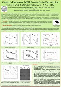 Changes In Photosystem II PSII Function During Dark