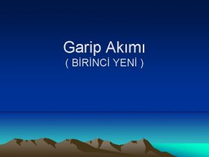 Garip Akm BRNC YEN 1941de Orhan Veli Oktay