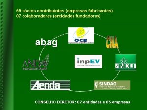 55 scios contribuintes empresas fabricantes 07 colaboradores entidades