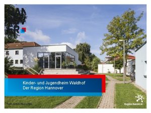 Kinder und Jugendheim Waldhof Der Region Hannover PraxisKontaktMesse