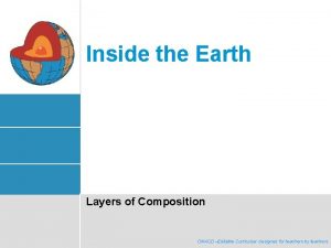 Inside the Earth Layers of Composition ONACD Editable