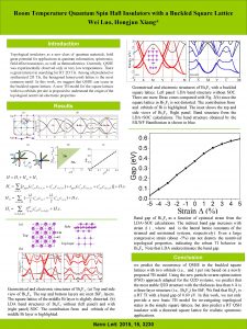 Room Temperature Quantum Spin Hall Insulators with a