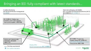 Bringing an IED fully compliant with latest standards