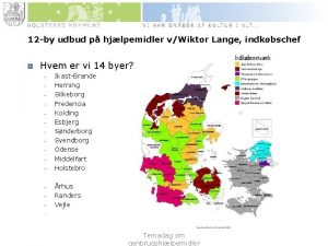 12 by udbud p hjlpemidler vWiktor Lange indkbschef