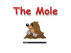 The Mole The Mole The mole mol is