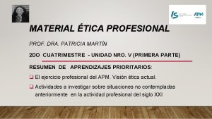 MATERIAL TICA PROFESIONAL PROF DRA PATRICIA MARTN 2