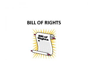 BILL OF RIGHTS FIRST AMENDMENT FREEDOM OF RELIGION