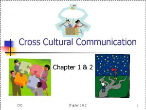 Cross Cultural Communication Chapter 1 2 CCC Chapter