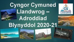 Cyngor Cymuned Llandwrog Adroddiad Blynyddol 2020 21 Gair