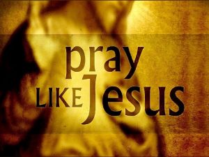 Luke 11 1 One day Jesus was praying