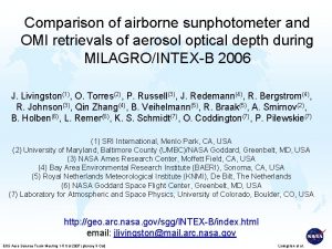 Comparison of airborne sunphotometer and OMI retrievals of