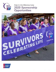 Relay For Life of Mahoning County 2020 Sponsorship