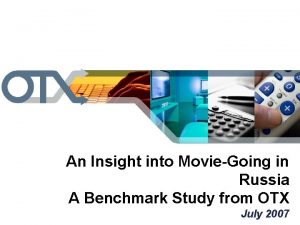 An Insight into MovieGoing in Russia A Benchmark
