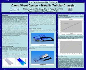 The Clean Snowmobile Challenge Clean Sheet Design Metallic