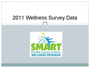 2011 Wellness Survey Data 2011 Wellness Survey Data