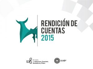 Tctica comunicacional La informacin para la rendicin de