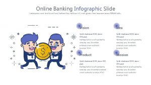 Online Banking Infographic Slide Letterpress next level trust