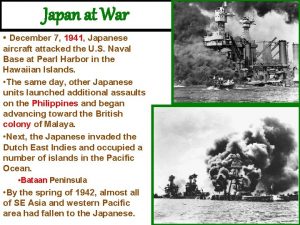 Japan at War December 7 1941 Japanese aircraft