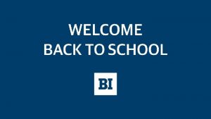 Welcome Back to School Film med Lars Olsen