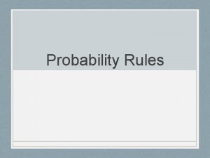 Probability Rules Monty Hall Lets Make a Deal