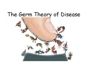 The Germ Theory of Disease The Germ Theory