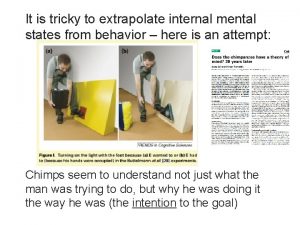 It is tricky to extrapolate internal mental states