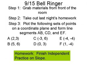 915 Bell Ringer Step 1 Grab materials from