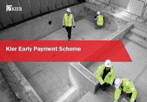 Welcome Employee Engagement Kier Early Payment Scheme April