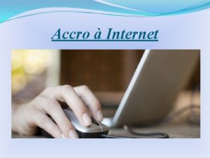 Accro Internet Dfinition Internet dsigne une dpendance physique