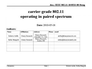 doc IEEE 802 11 100533 00 0 wng